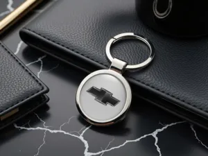 Chevrolet  Anello Chiave Carino Metallo Lucido Lega Elegante